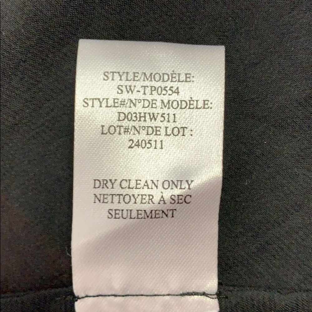 Helmut Lang Pearl Grey Color-Blocked Chroma Top S - Picture 11 of 13